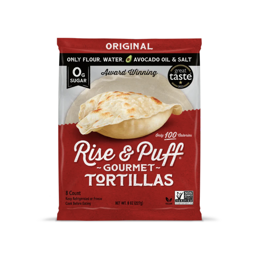 RISE AND PUFF TORTILLAS