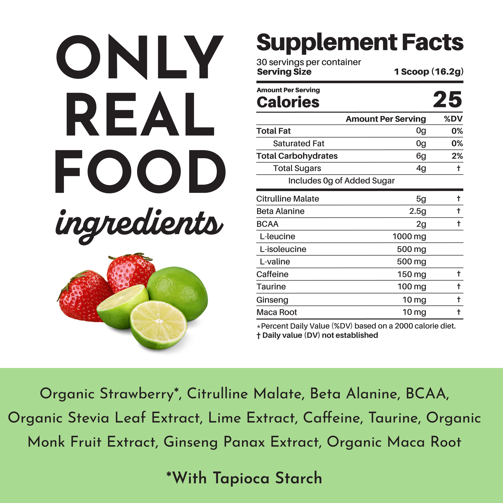 Strawberry Limeade Pre-Workout