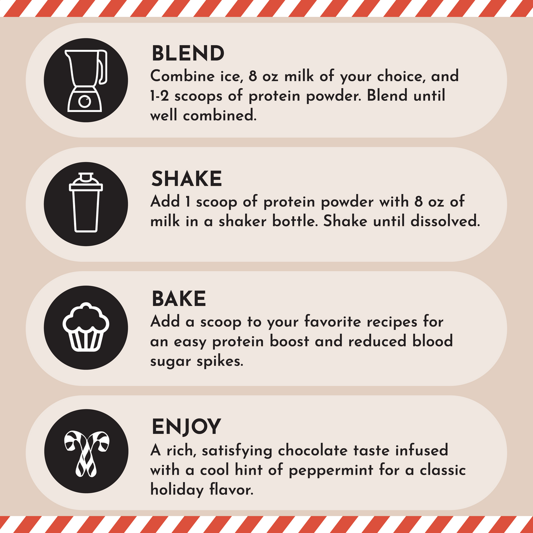 Chocolate Peppermint Protein Powder