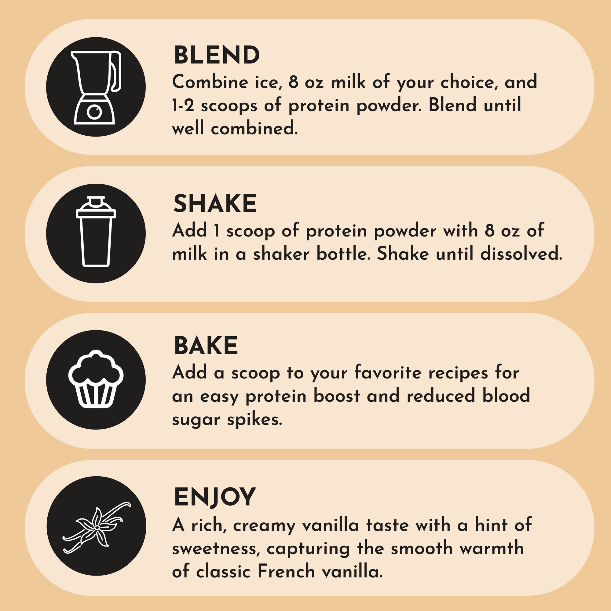 French Vanilla Protein Powder