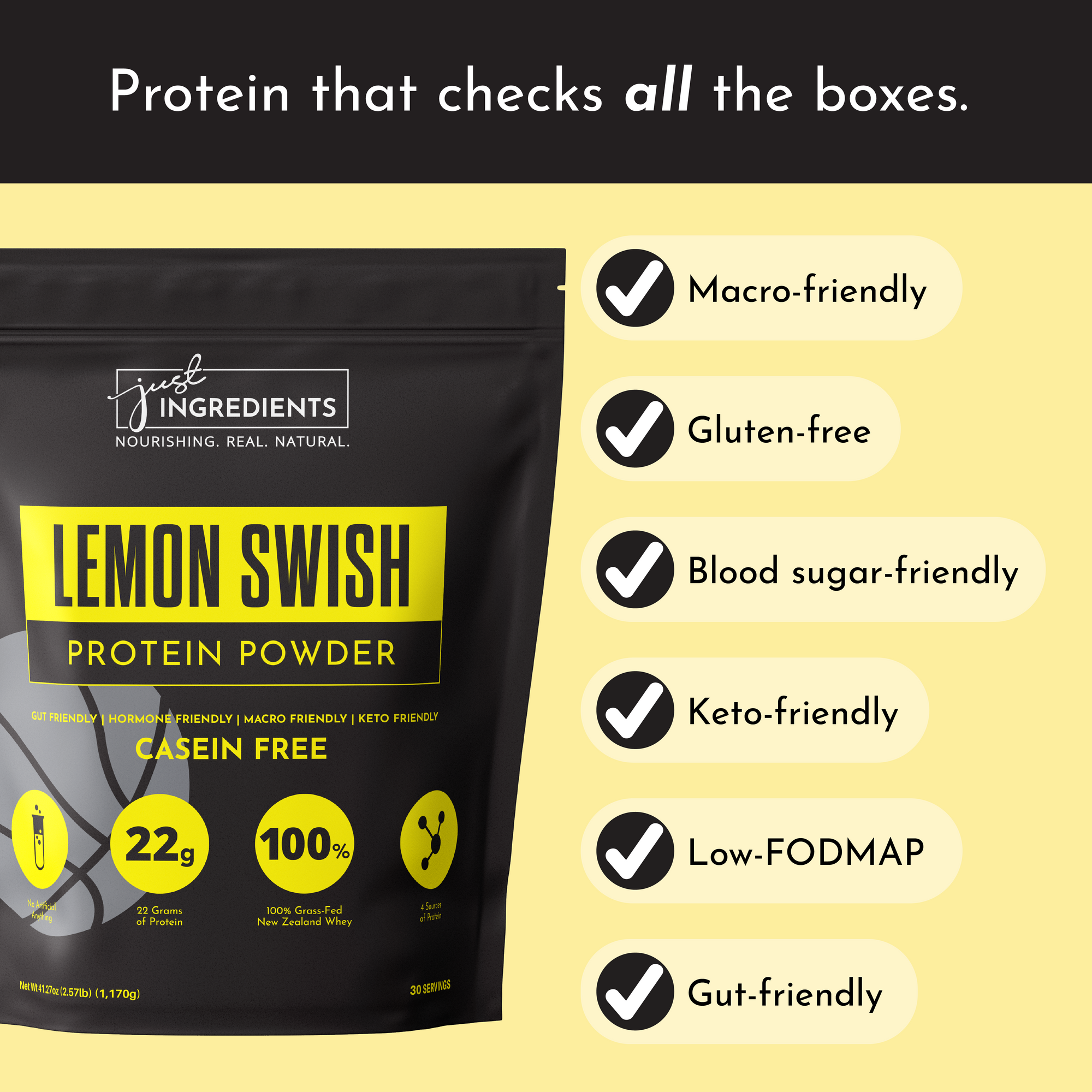 Lemon Swish Protein Powder