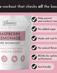 Raspberry Lemonade Pre-Workout Single Serving Packs (20)