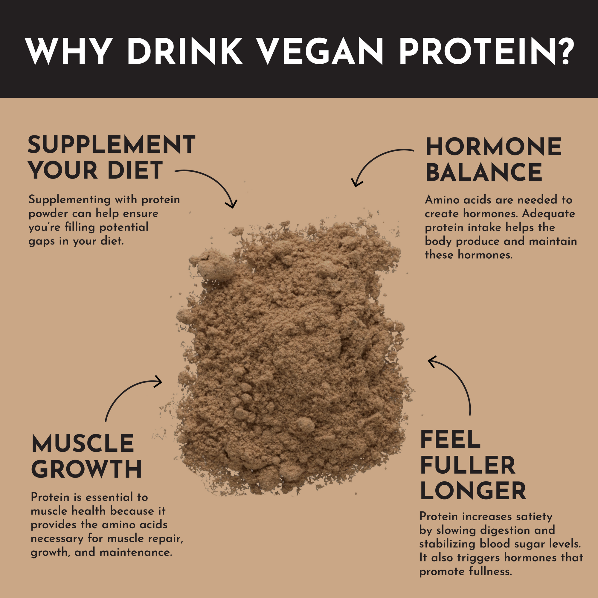 Vegan Peanut Butter Chocolate Protein Powder