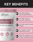 Caffeine Free Raspberry Lemonade Pre-Workout