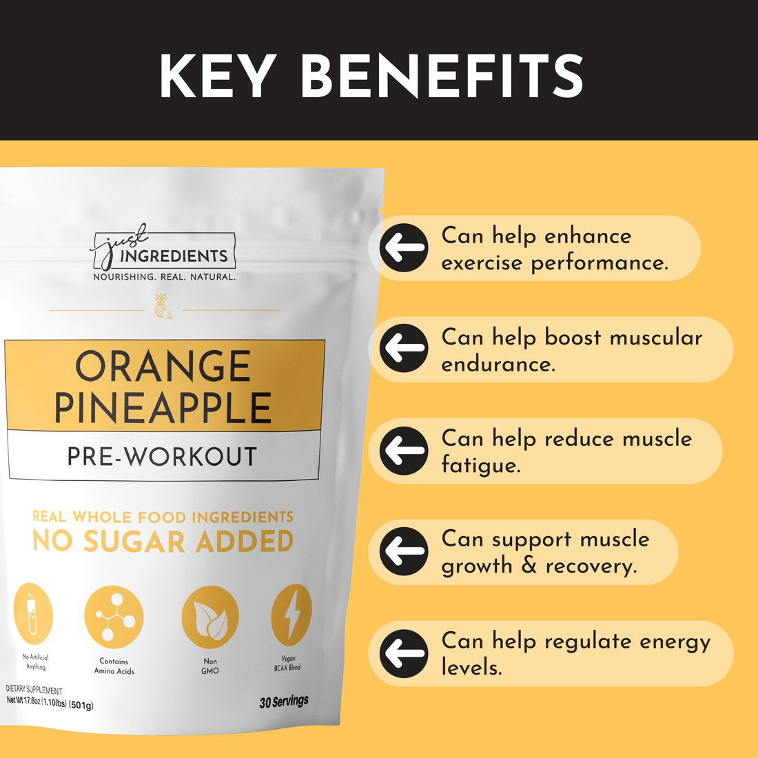 Orange Pineapple Pre-Workout