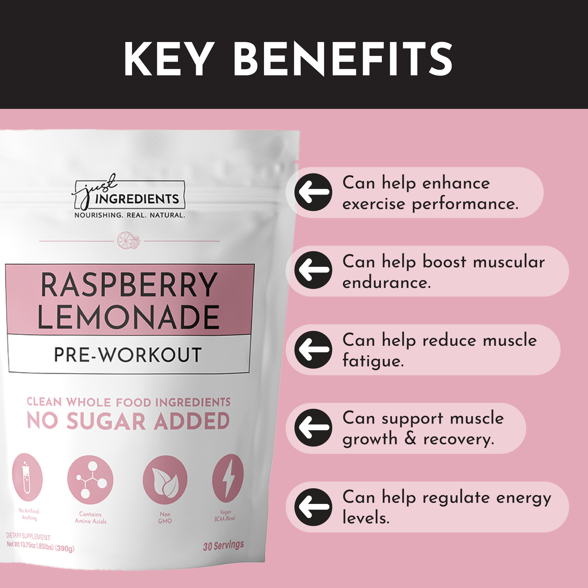 Raspberry Lemonade Pre-Workout