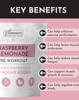 Raspberry Lemonade Pre-Workout Single Serving Packs (20)