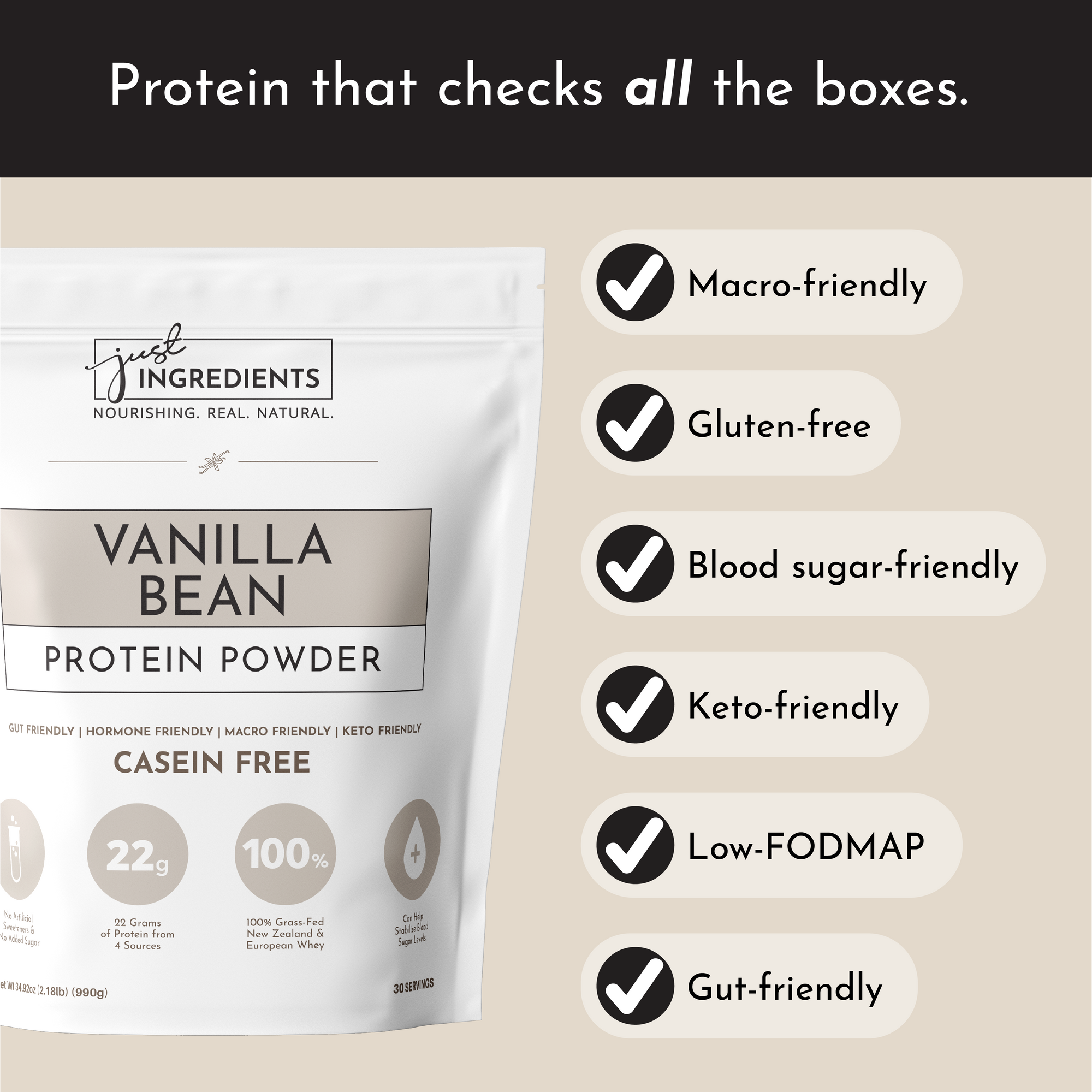 Vanilla Bean Protein Powder