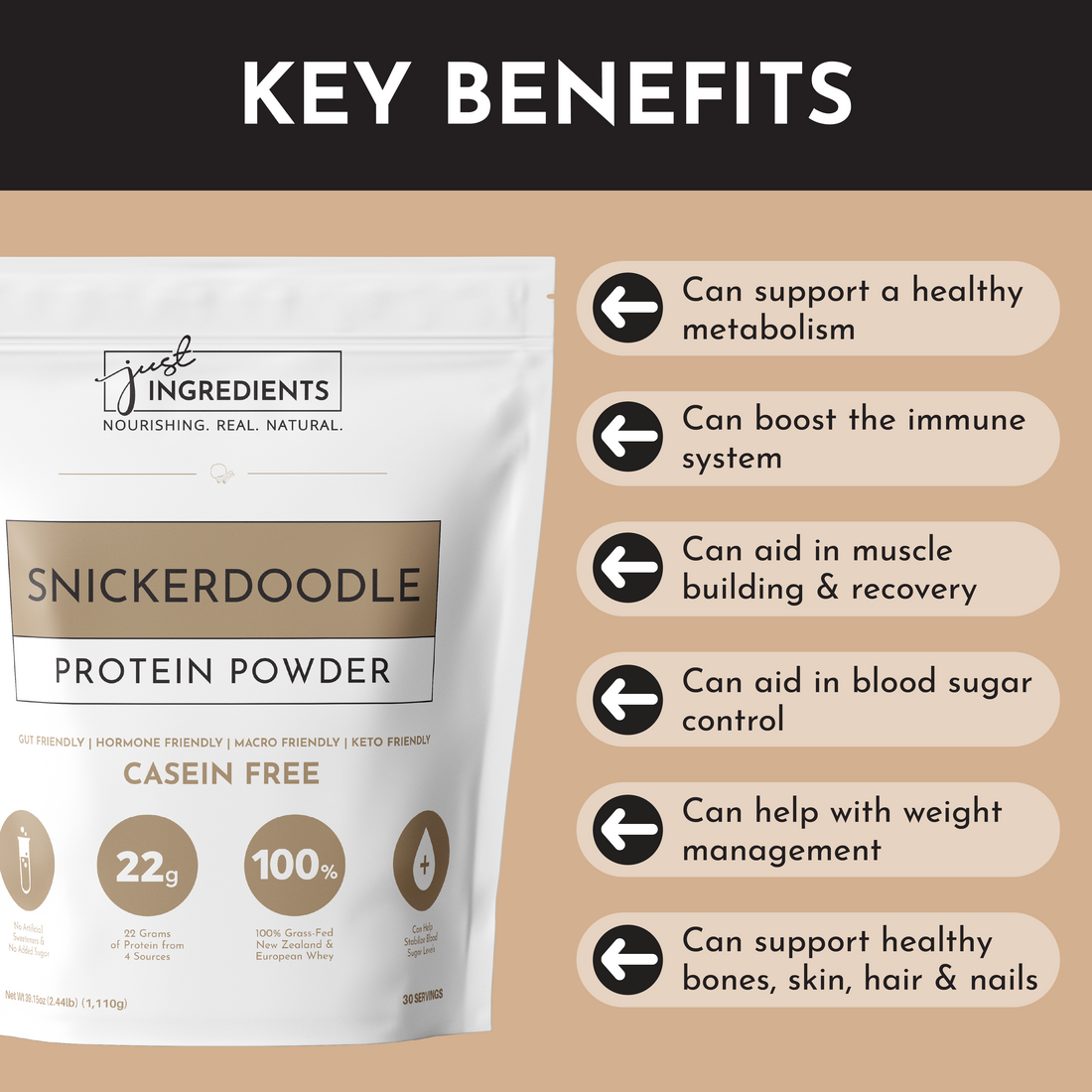 Snickerdoodle Protein Powder