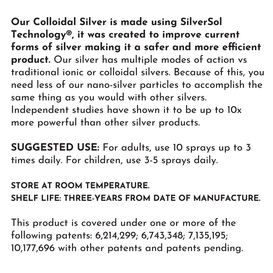 Colloidal Silver Spray