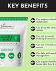 Lucky Mint Protein Powder