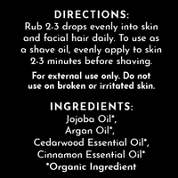 Cedarwood Spice Beard Oil