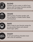 Vegan Chocolate Protein Powder