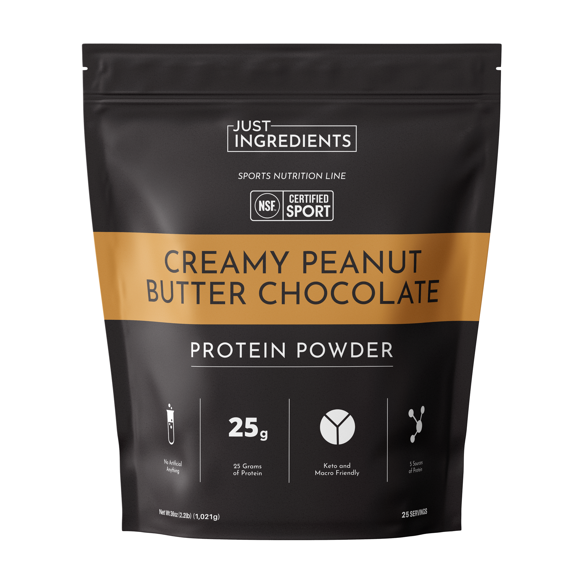 Creamy Peanut Butter Chocolate Protein Powder - NSF