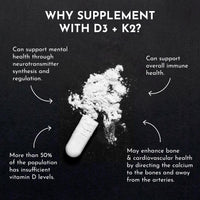 Vitamin D3 and K2