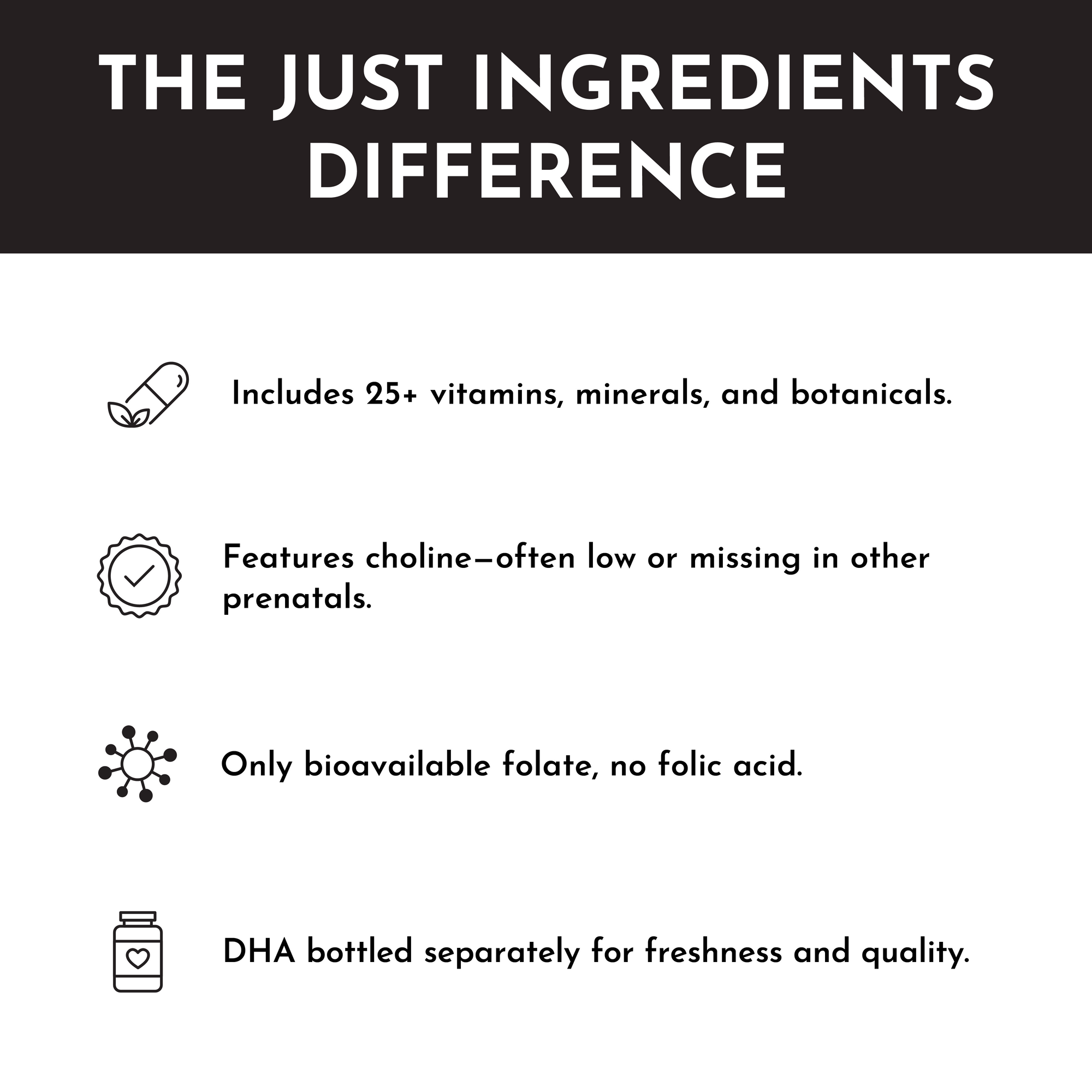 Prenatal &amp; Postnatal + DHA