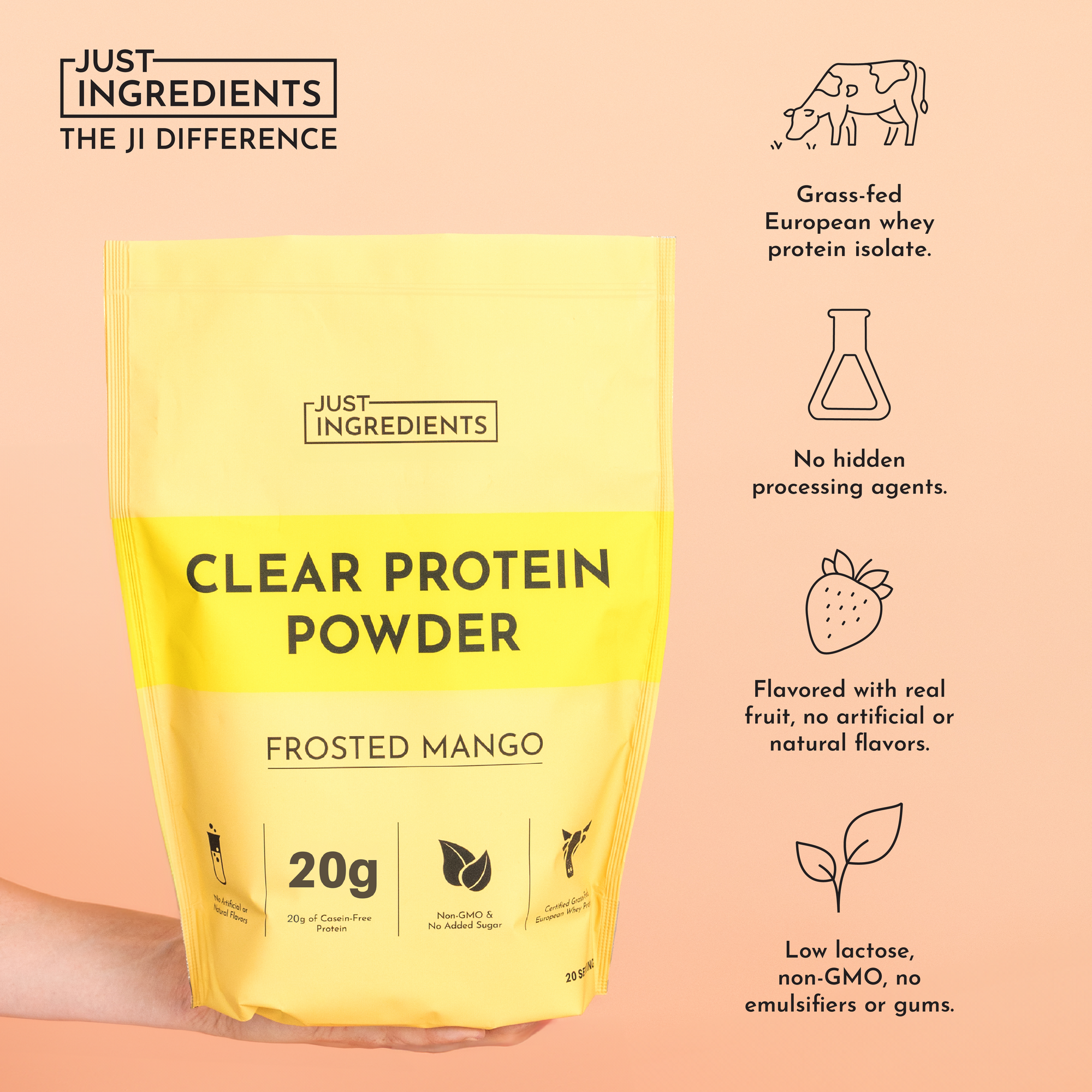 Frosted Mango Clear Protein Powder