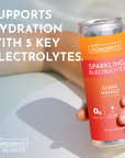 Guava Mango Sparkling Electrolytes (8 pack)