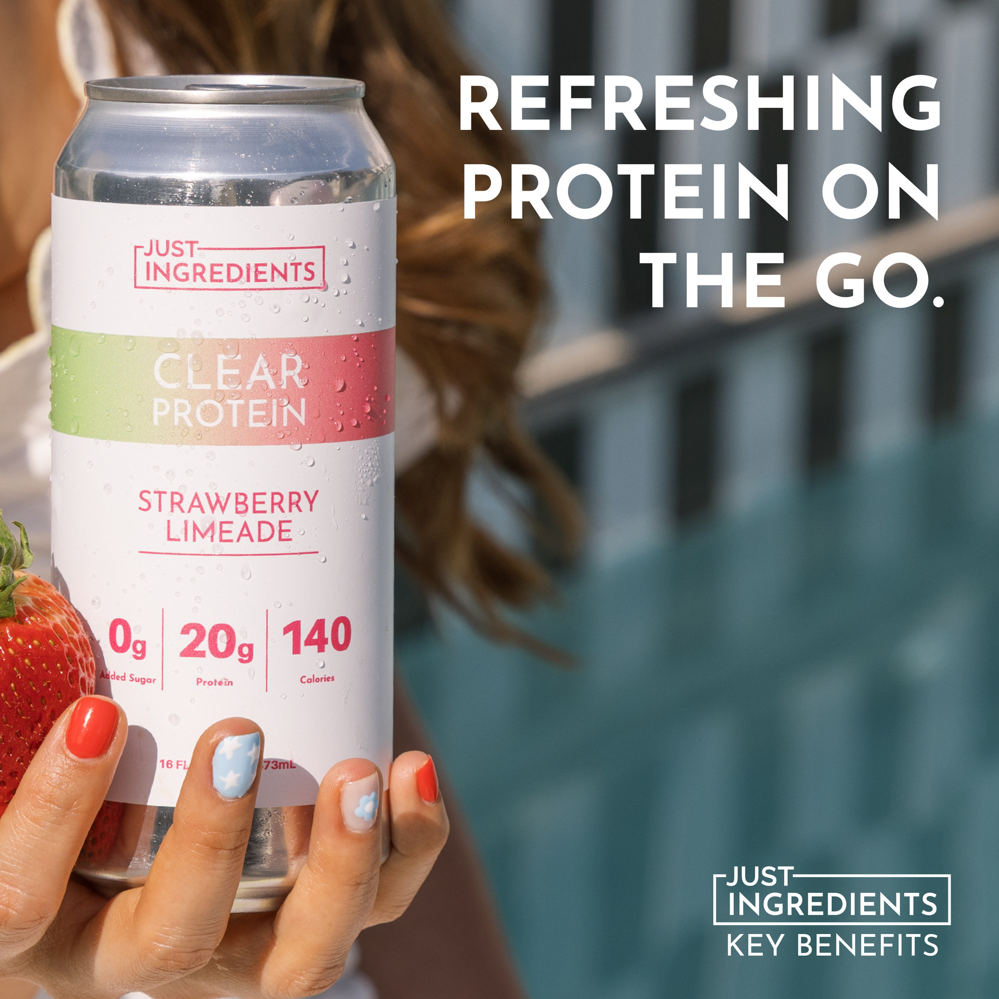 Strawberry Limeade Clear Protein (8 pack)