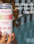 Strawberry Limeade Clear Protein (8 pack)