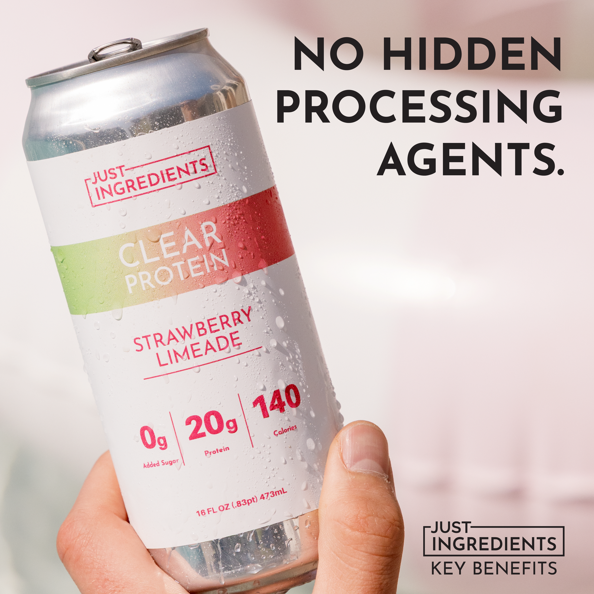 Strawberry Limeade Clear Protein (8 pack)