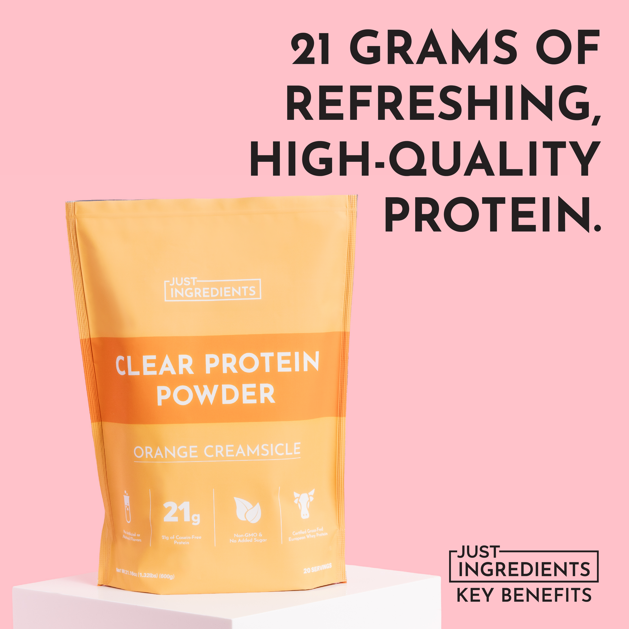 Orange Creamsicle Clear Protein Powder