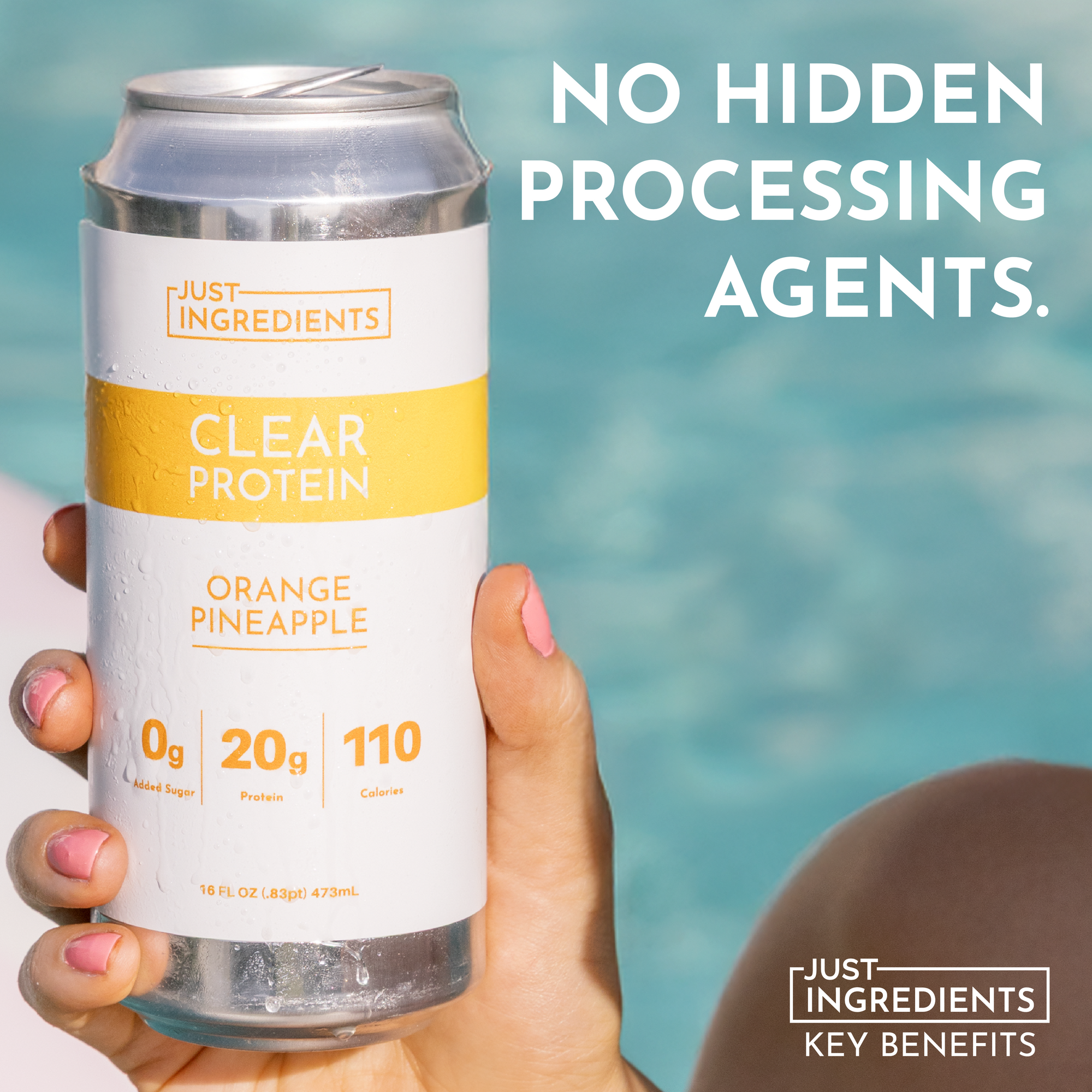 Orange Pineapple Clear Protein (8 pack)