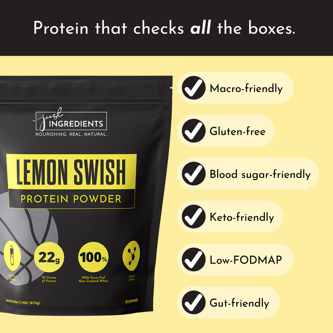 Lemon Swish Protein Powder