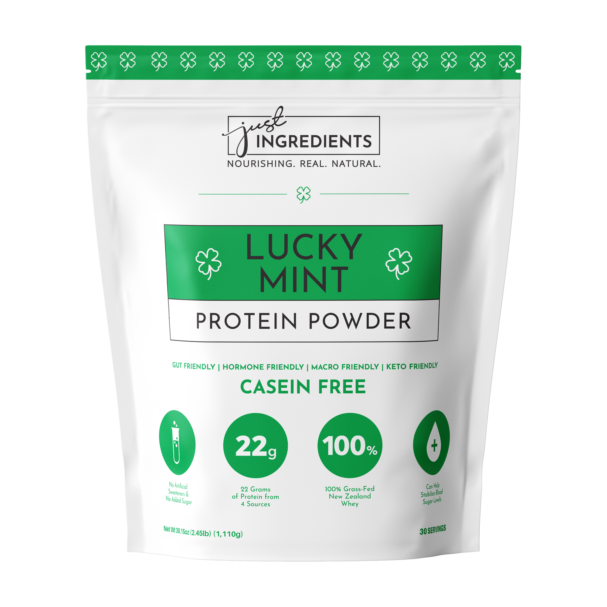 Lucky Mint Protein Powder