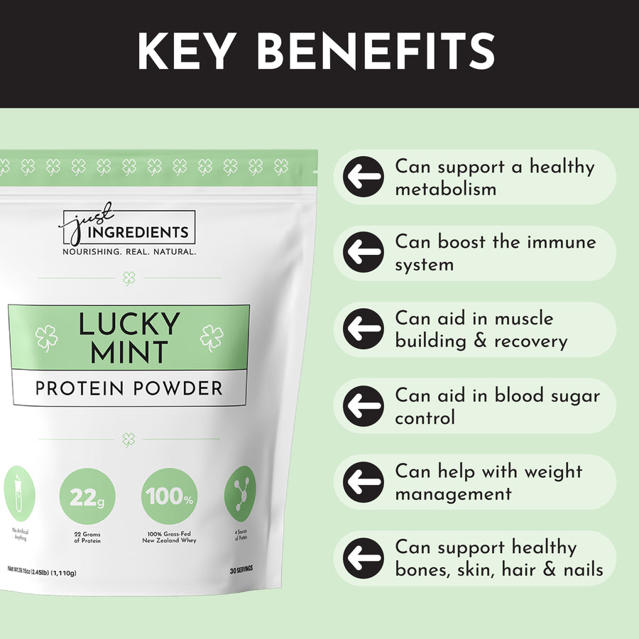 Lucky Mint Protein Powder