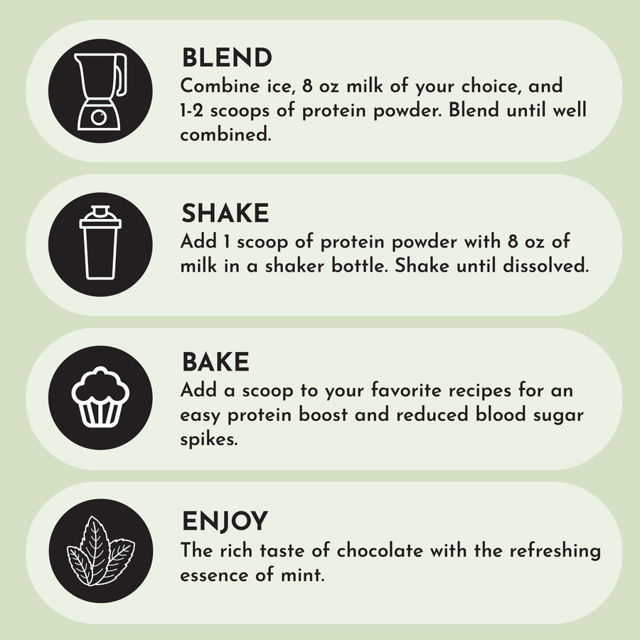 Mint Chocolate Protein Powder