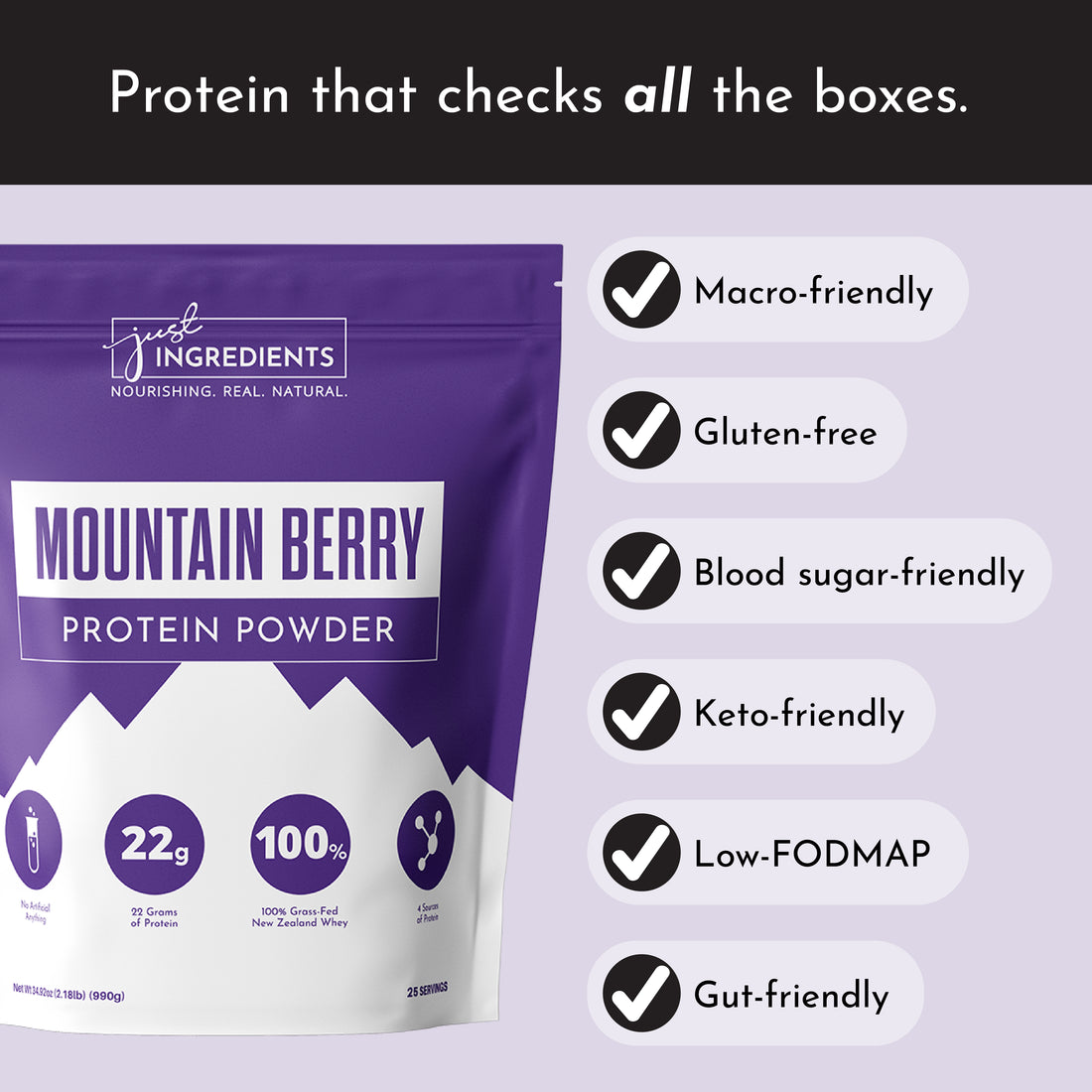 Mountain Berry Protein Powder