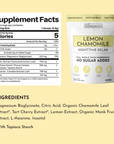 Lemon Chamomile Nighttime Relax