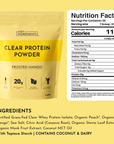 Frosted Mango Clear Protein Powder
