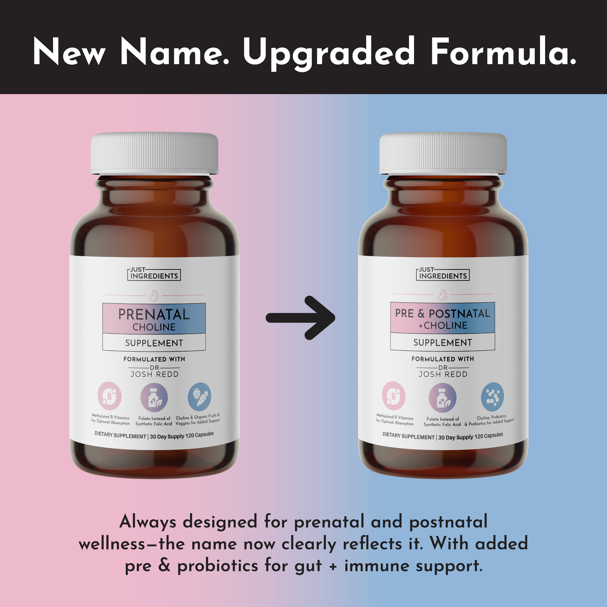 Prenatal &amp; Postnatal + DHA