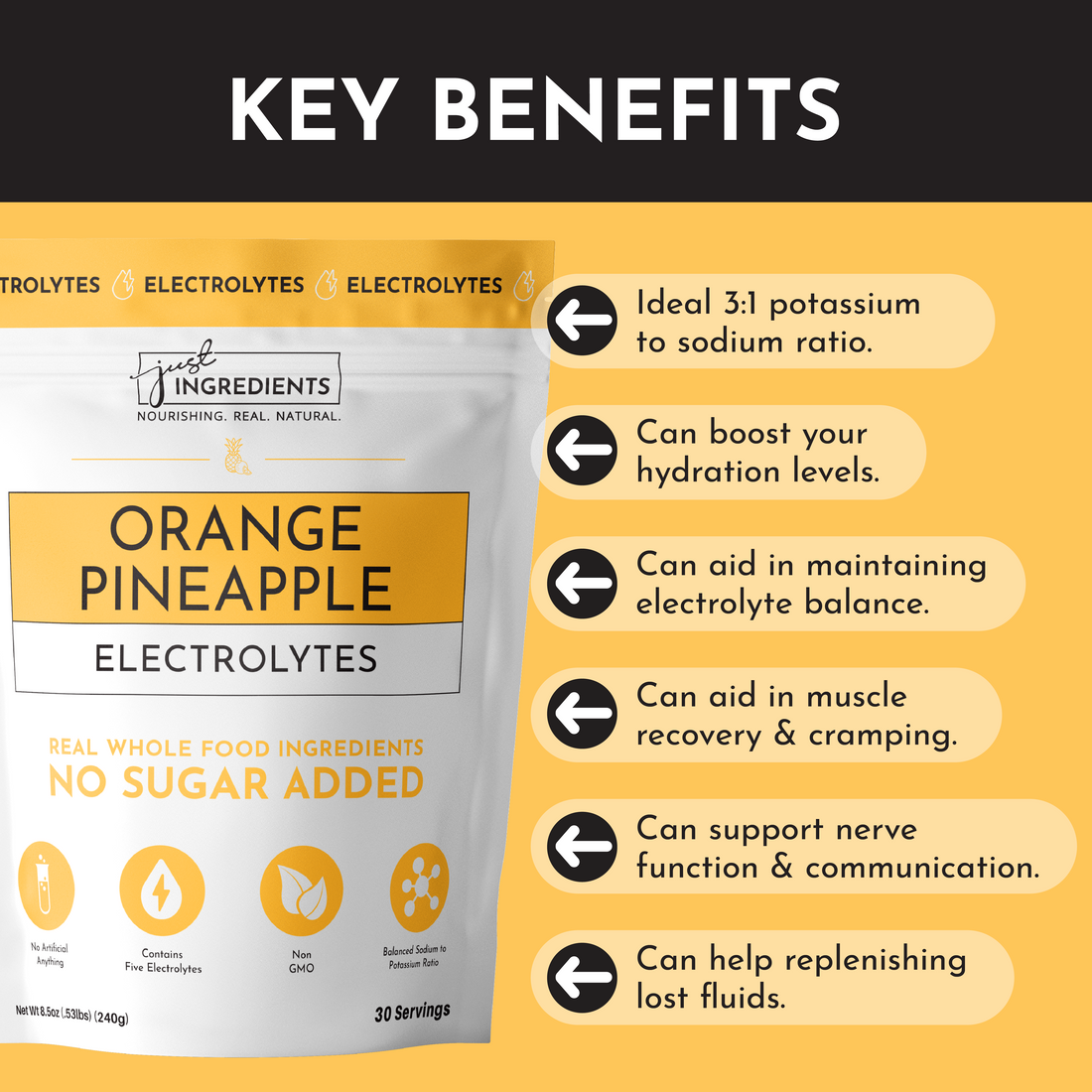 Orange Pineapple Electrolytes