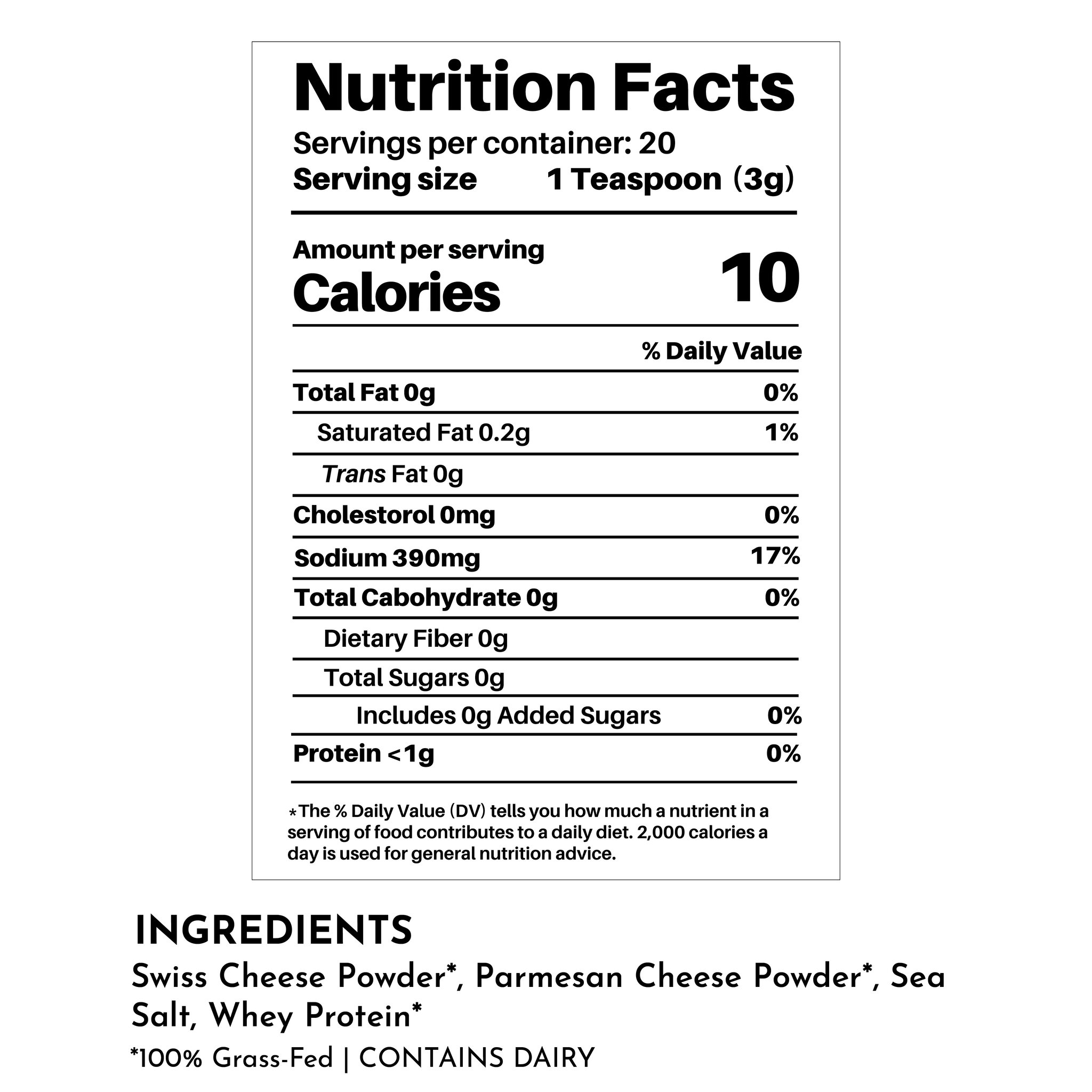 Parmesan Cheese Popcorn Salt Just Ingredients