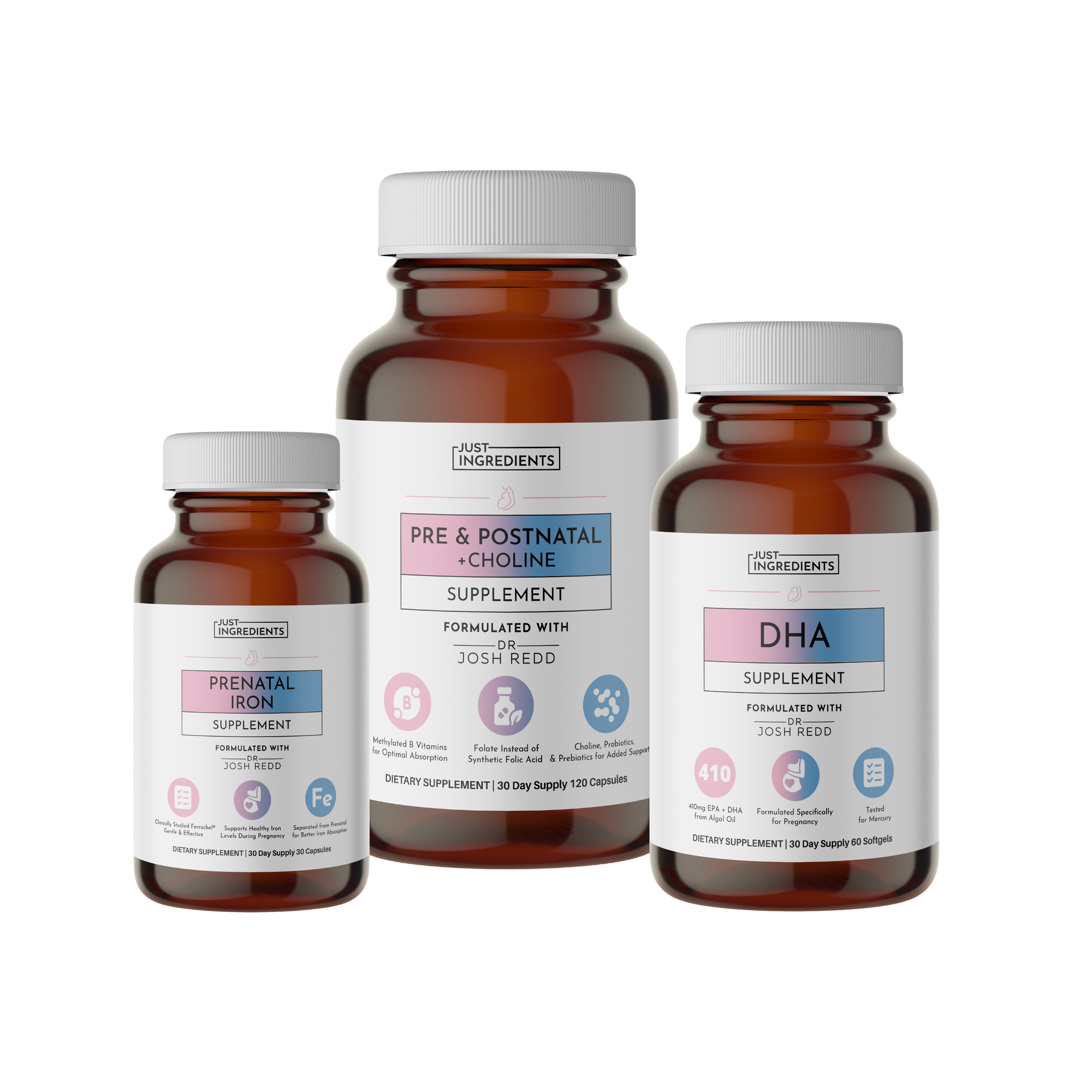 Prenatal &amp; Postnatal + DHA + Iron