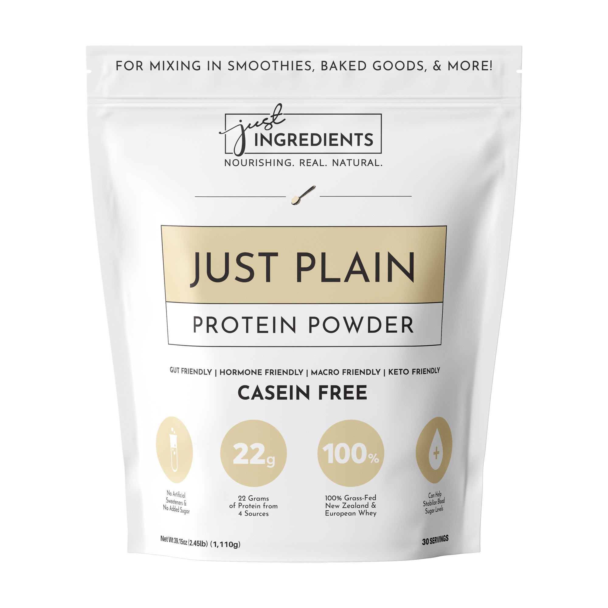 Just Plain Protein Powder