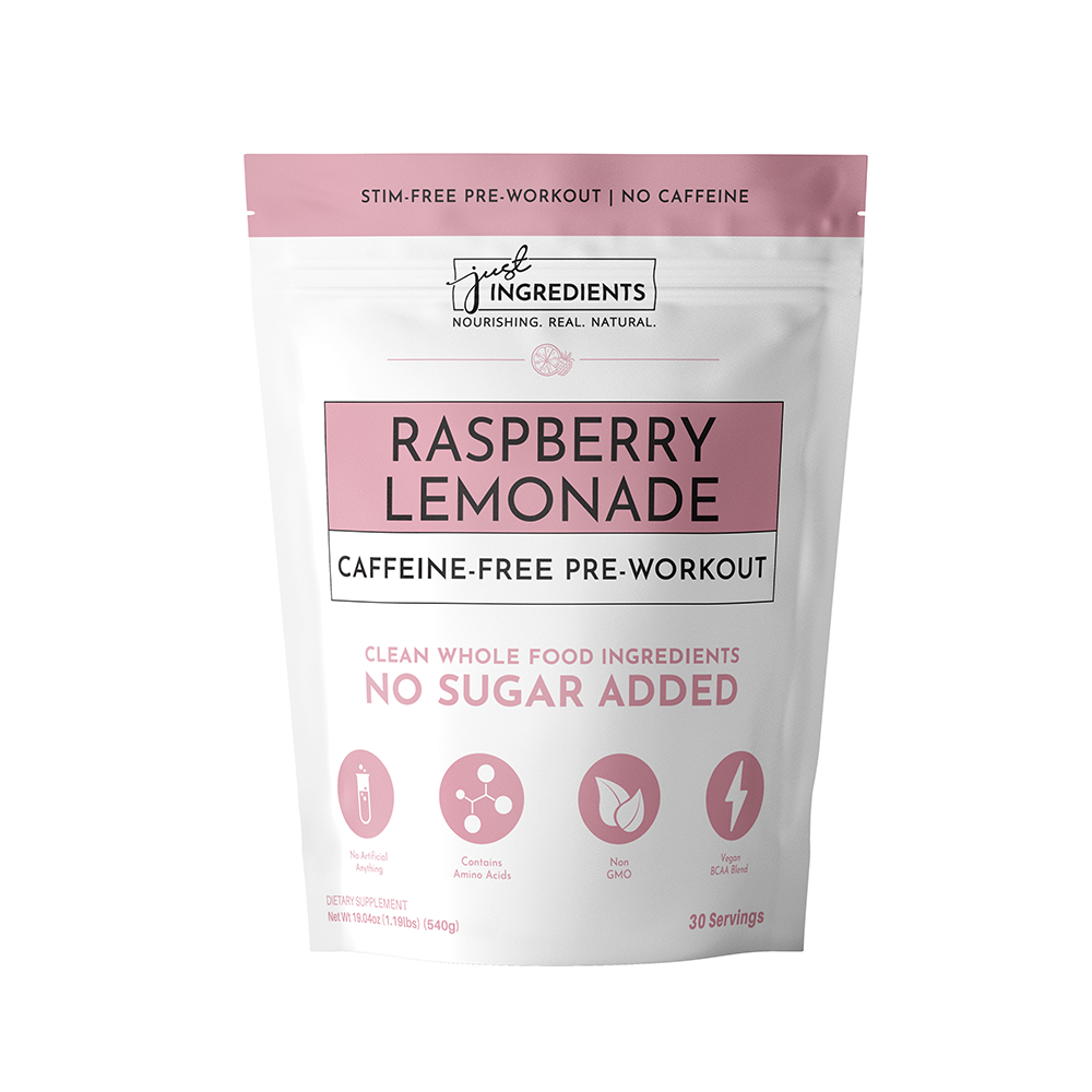 Caffeine Free Raspberry Lemonade Pre-Workout