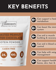 Roasted Peanut Butter Chocolate Protein Powder