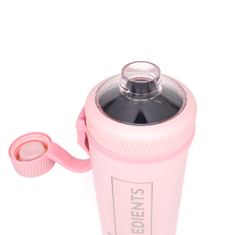 Pink Stainless Steel Shaker Bottle (26oz)