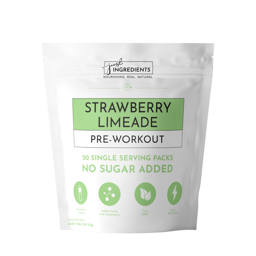 Strawberry Limeade Pre-Workout Single Serving Packs (20)