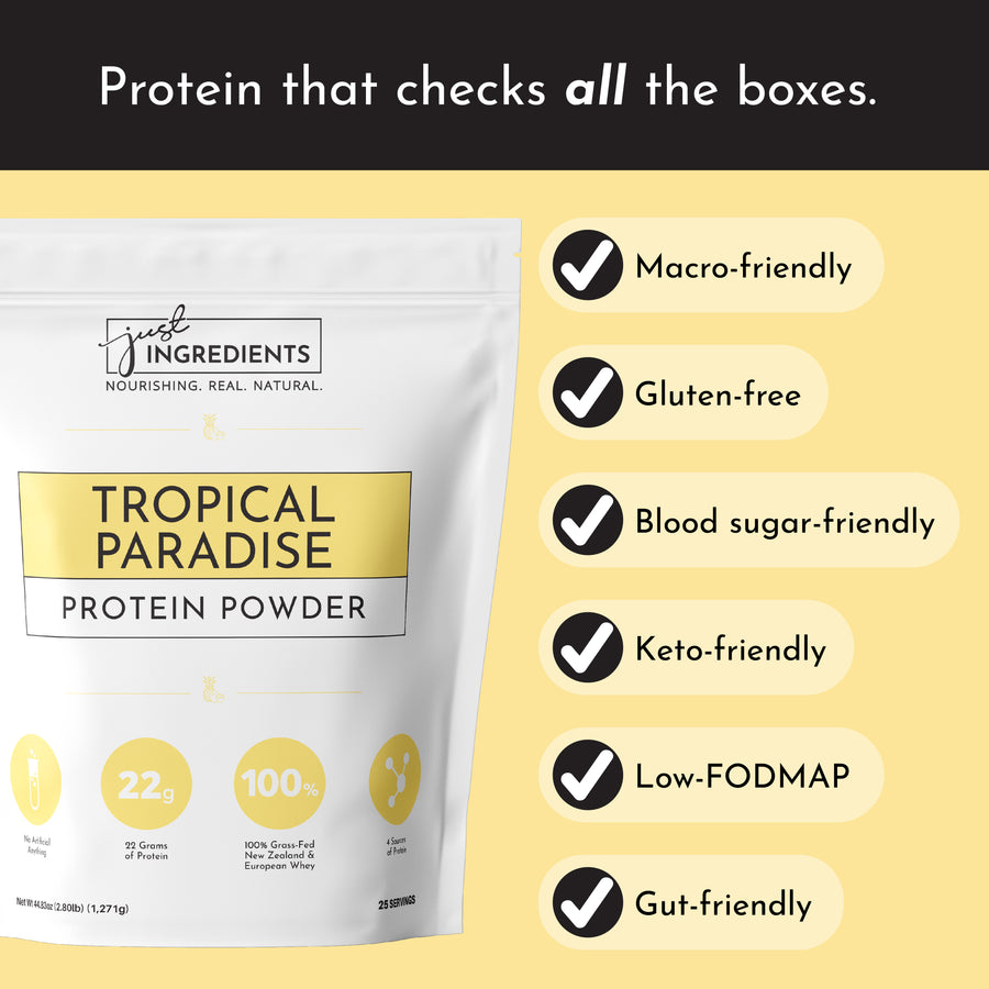 Seasonal Tropical Paradise Protein Powder