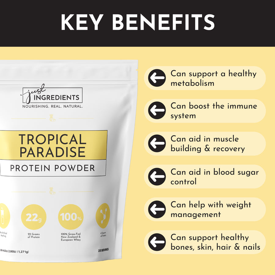 Seasonal Tropical Paradise Protein Powder