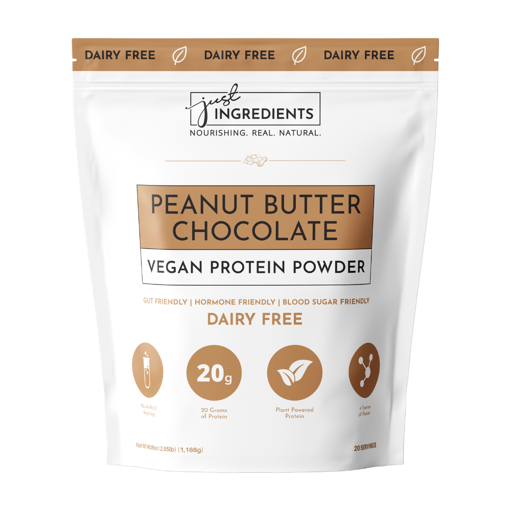 Vegan Peanut Butter Chocolate Protein Powder