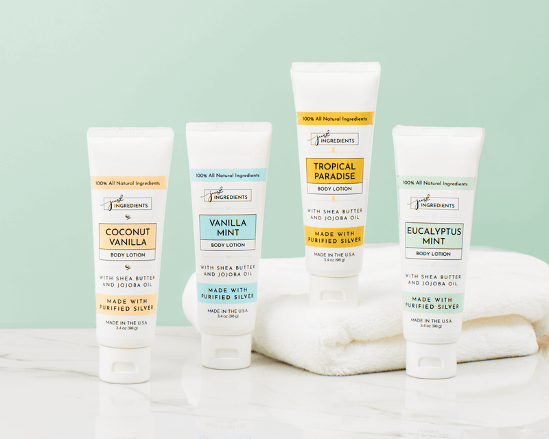 Coconut Vanilla Body Lotion Just Ingredients