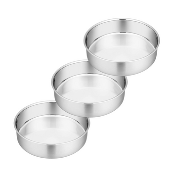 STAINLESS STEEL CAKE PANS