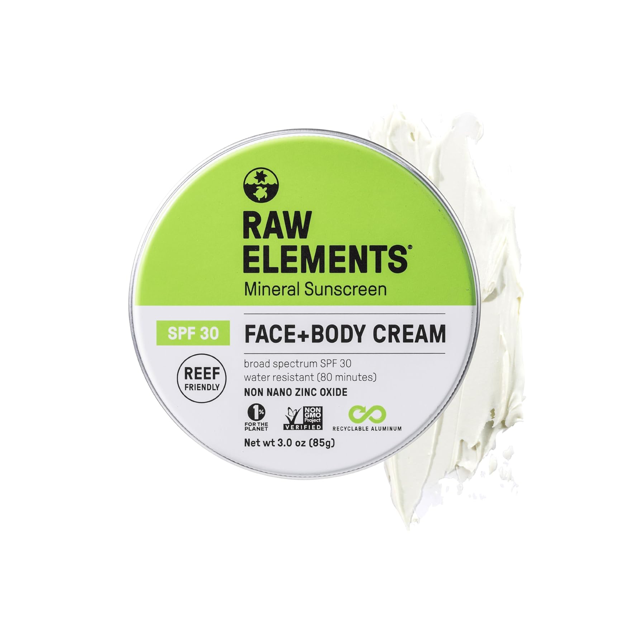 RAW ELEMENT FACE AND BODY SUNSCREEN