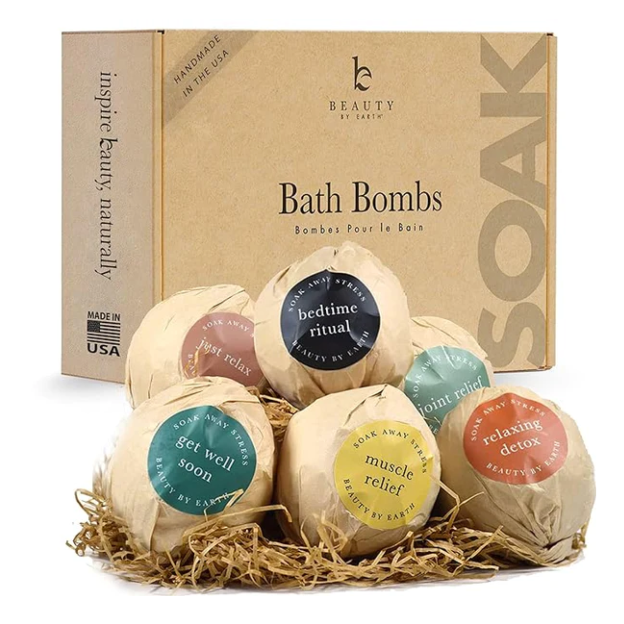 BEAUTY BY EARTH BATH BOMBS